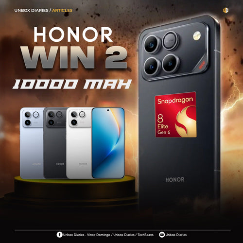 Honor WIN 2 Series Leaked: Tipped to Feature 2nm Snapdragon Chip and a Revolutionary 10,000mAh Battery