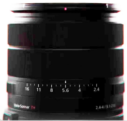 Specs Unveiled: 9.1-210mm f/2.4-4 Lens Confirmed