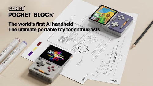 Ayaneo Unveils the Konkr Pocket Block: A Retro-Styled Handheld with a Modern AI Twist