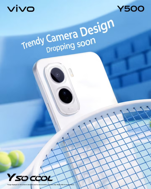 Vivo Y500 4G Teased for Global Markets with Massive 8100mAh Battery and Unisoc Chip