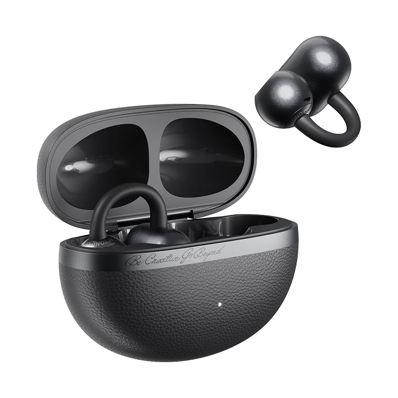 Cuffie Open Ear EUQQ Bluetooth 6.1 – 50 Ore Di Autonomia, Gancio Flessibile, 4 ENC Mic, Ricarica Rapida 1h