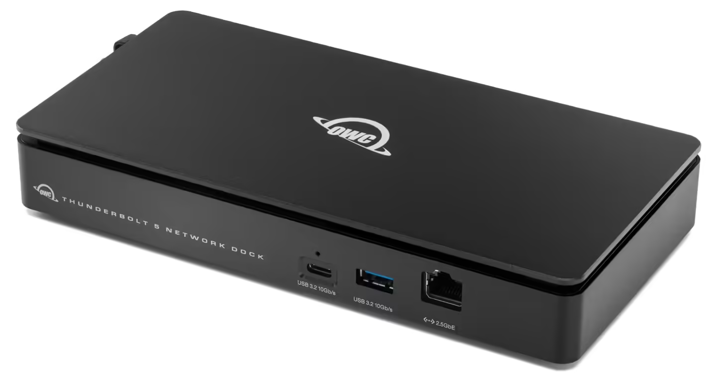 OWC Thunderbolt 5 Dual 10GbE Network Dock