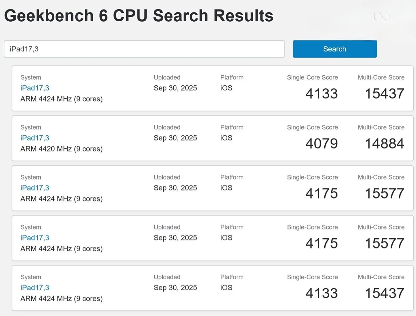 Apple's M5 iPad Pro Benchmarks Revealed: 12% Higher Single-Core and 15% Higher Multi-Core Scores Compared to M4