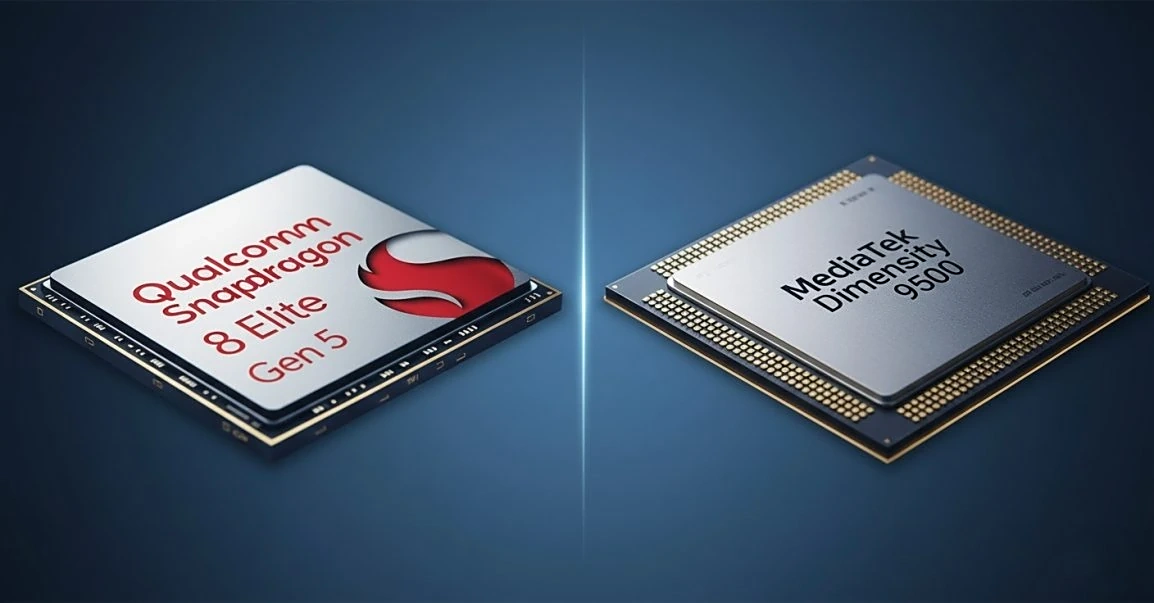 2025 Flagship Smartphone Chip Battle: Qualcomm's 5th Gen Snapdragon 8 Supreme vs. MediaTek Dimensity 9500