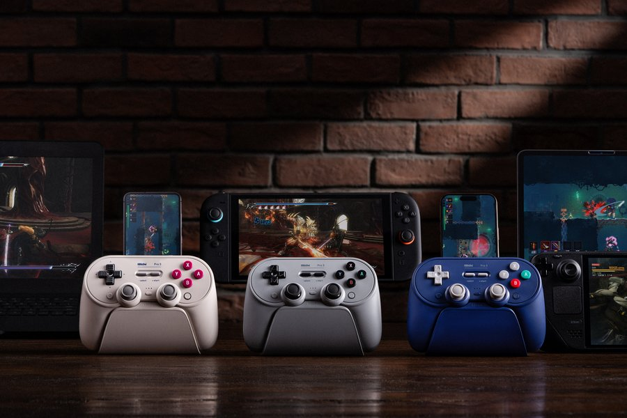 8BitDo Celebrates 12th Anniversary with Retro Flagship Pro 3 Bluetooth Controller