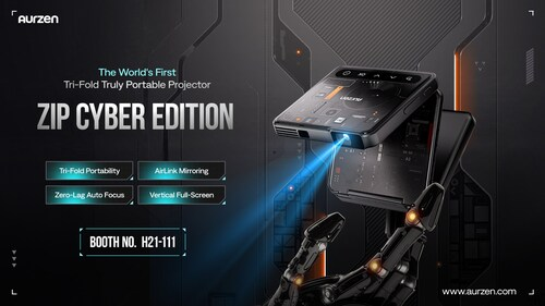 Aurzen Unveils ZIP Cyber Edition Projector at IFA 2025