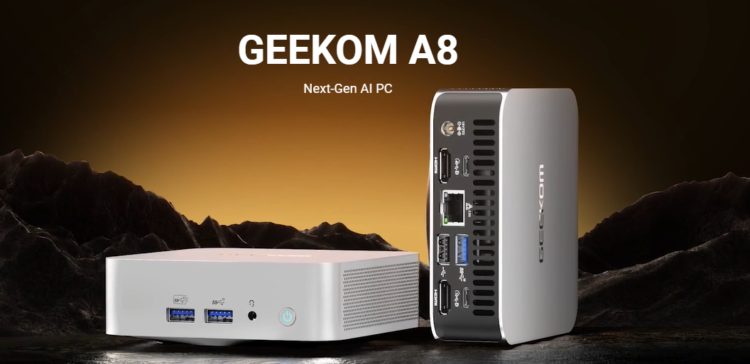 GEEKOM A8 AI Mini PC