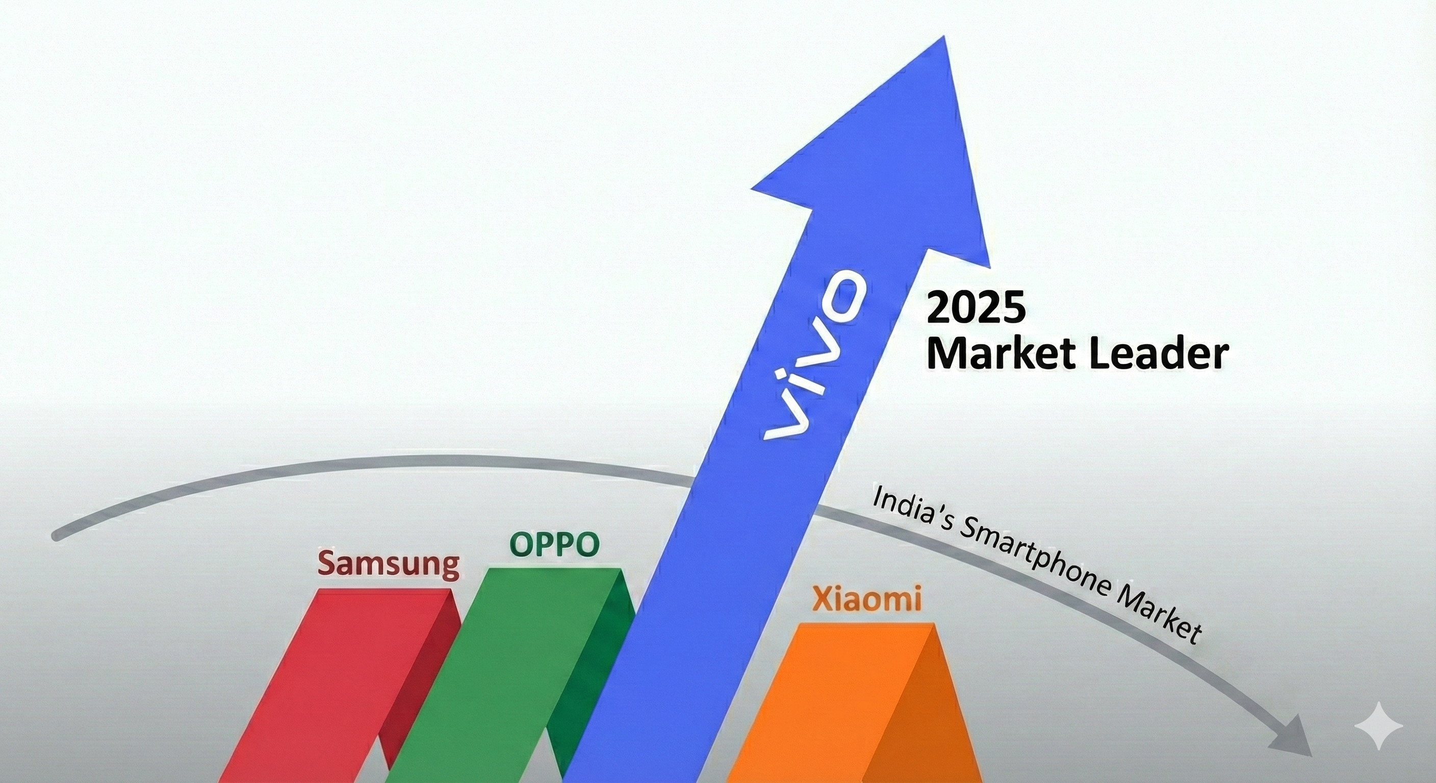 Omdia Report: Vivo Dominates India's Smartphone Market in 2025 Amidst Overall Decline