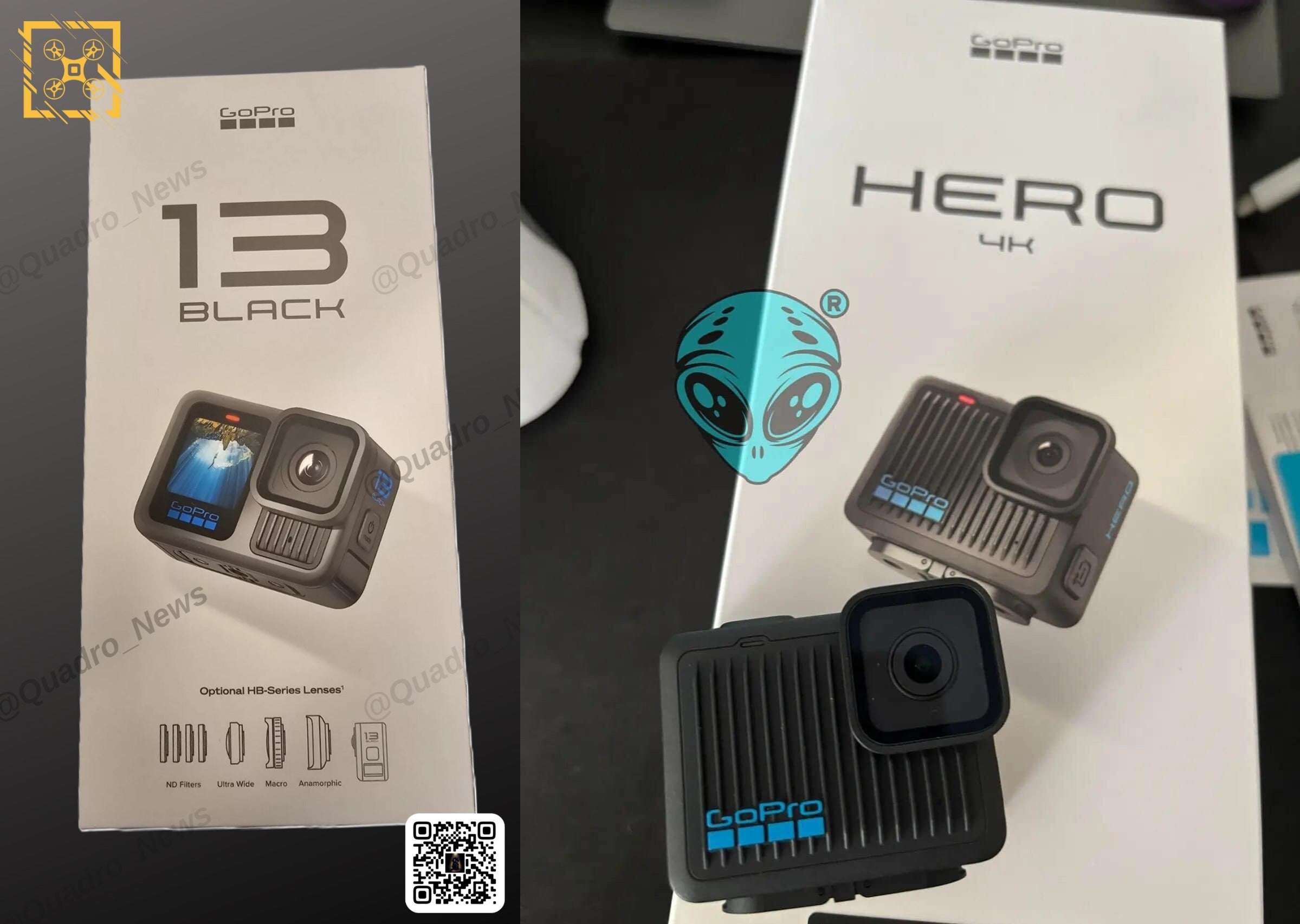 GoPro Hero and Hero 13 Black Specs Revealed In Leaked Unboxing Video