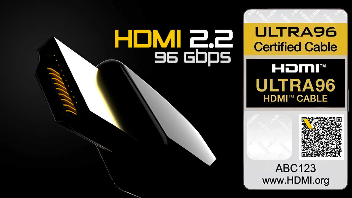 HDMI 2.2 Officially Announced with 96Gbps Bandwidth at CES 2025