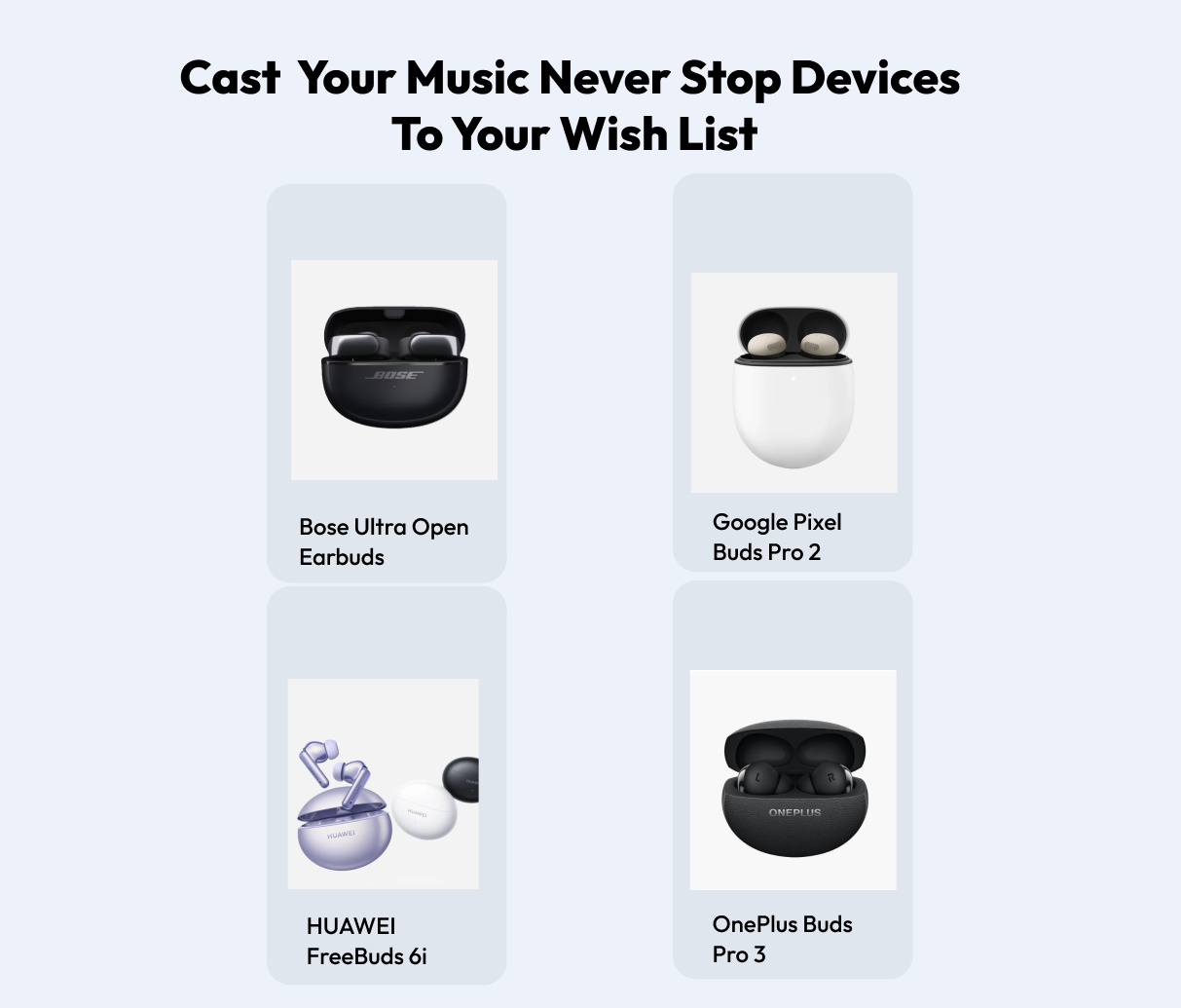 Heyup Weekly Wishlist Roundup: Like Music to Your Ears