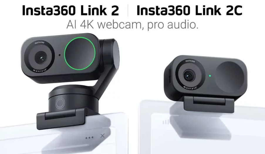 Insta360 Link 2 and Link 2C