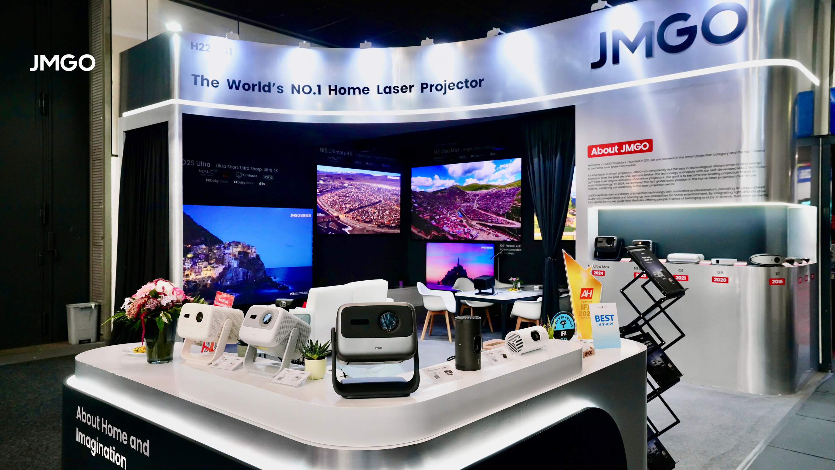 JMGO O2S Ultra 4K Tri-Laser Projector Unveiled at IFA 2025