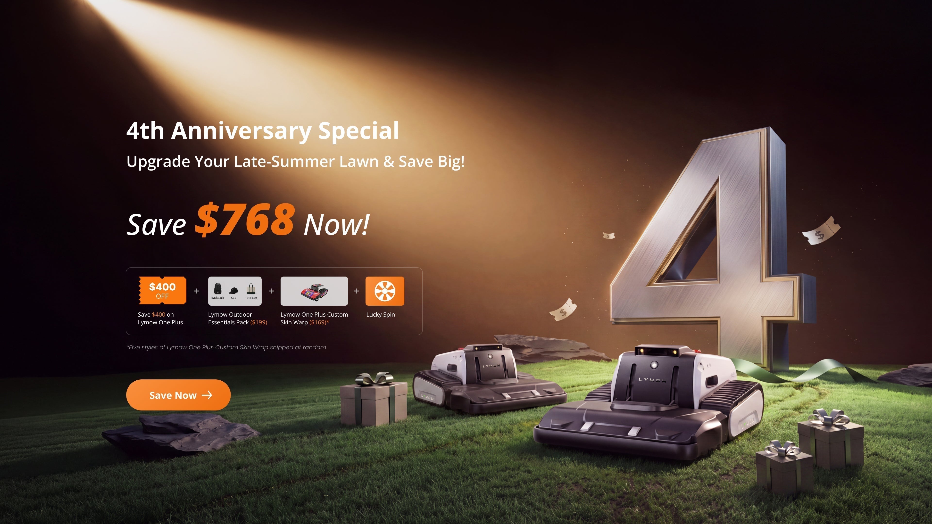 The Robot Mower Built for the Lawns Others Give Up On. Now Up to $768 Off