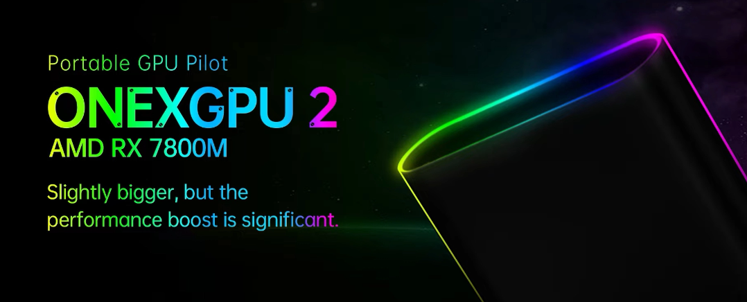 ONEXPLAYER Unveils World's First Portable eGPU with AMD Radeon RX 7800M ...