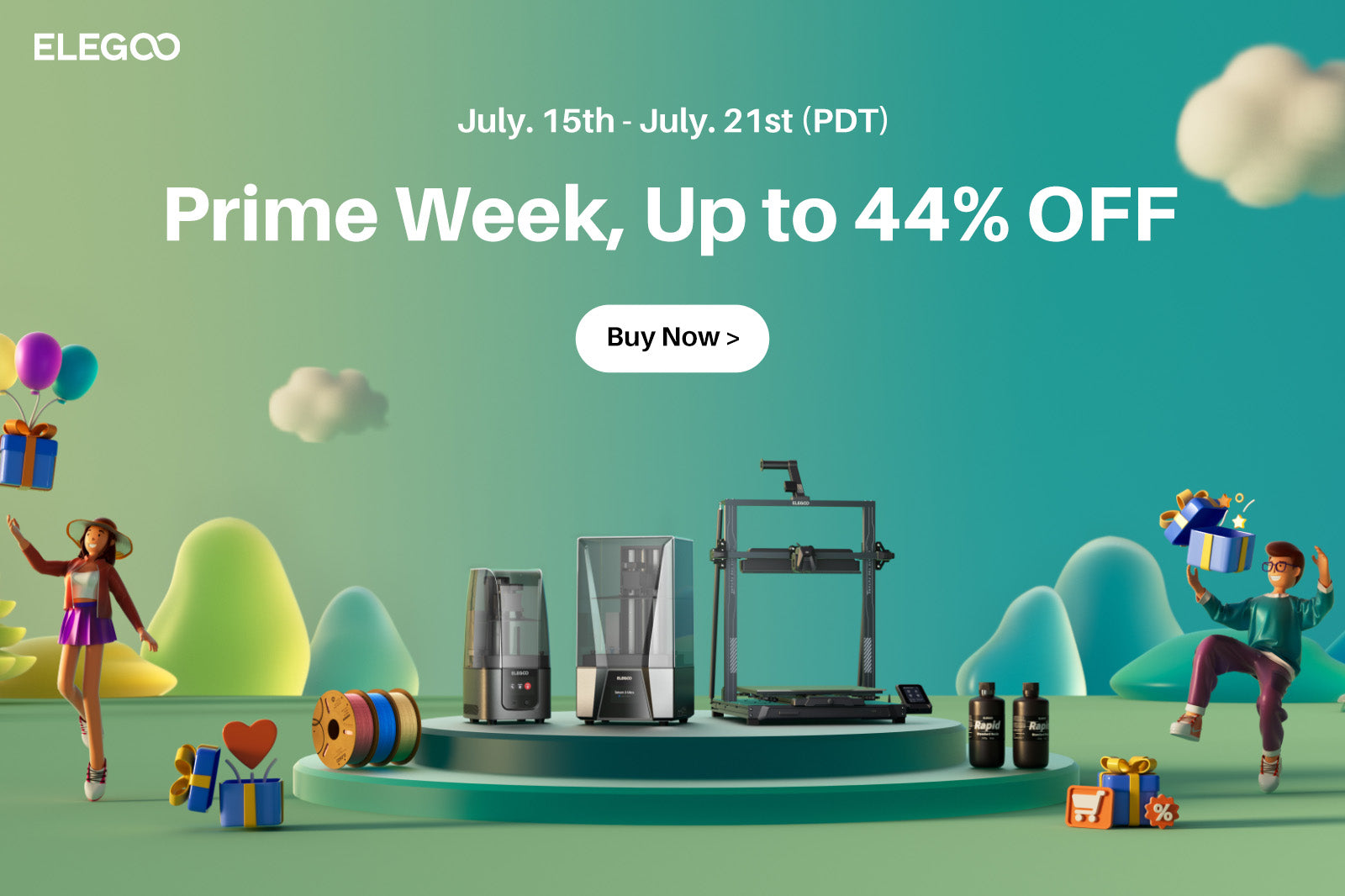 Elegoo Unmissable Prime Day Deals on 3D Printing Innovations!