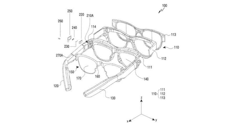 Samsung Smart Glasses Patent