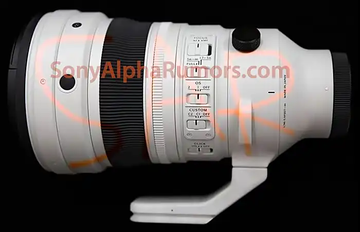 Leaked: First Spy Shot of Sigma's Rumored 200mm f/2.0 FE Full-Frame Lens Surfaces