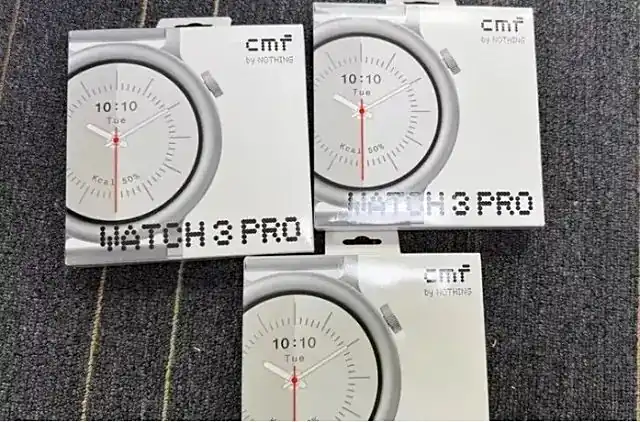 CMF by Nothing Watch 3 Pro: Unboxing Reveals 13-Day Battery Life