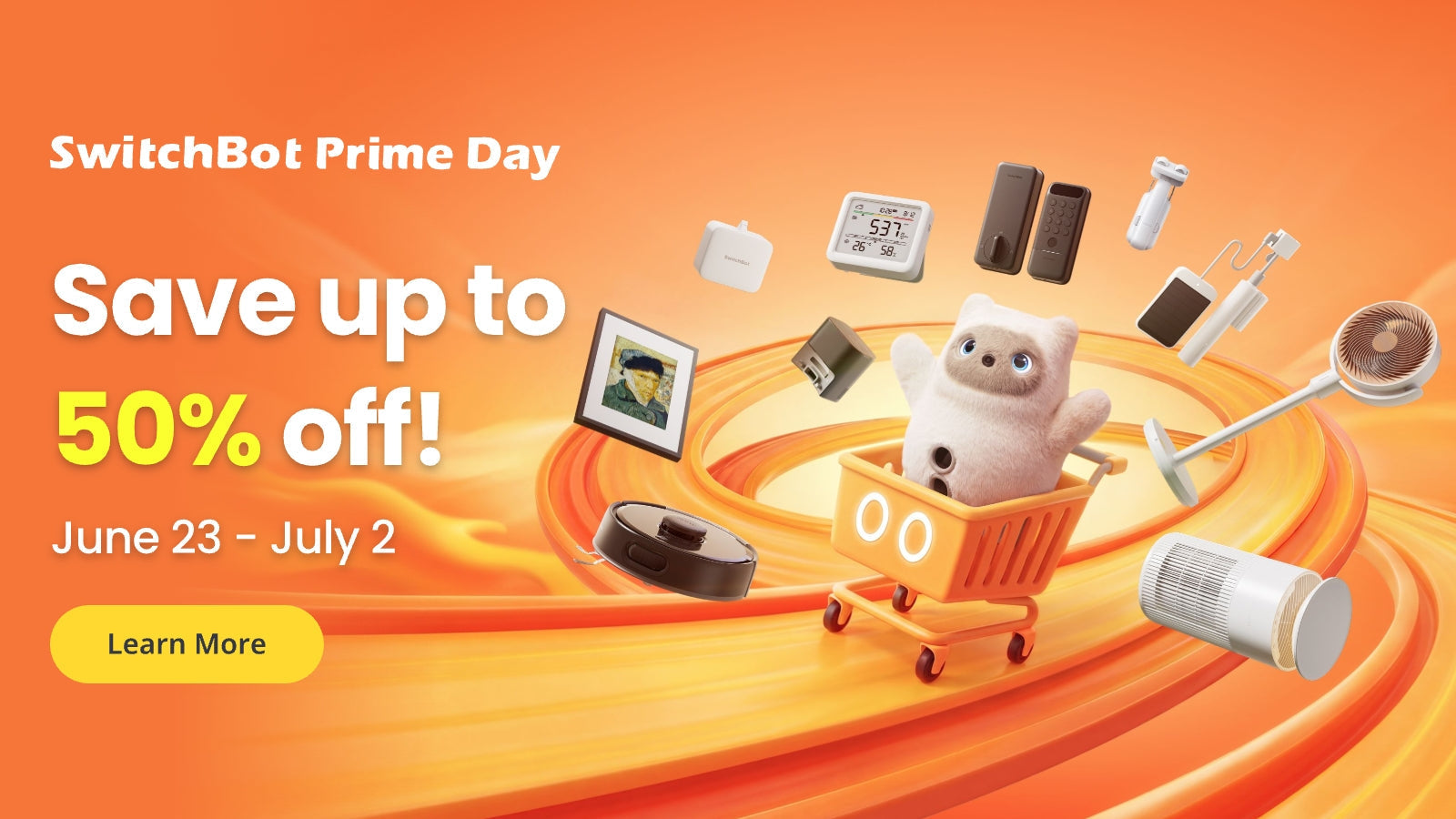 SwitchBot Offers Up to 50% Off Discount for Prime Day 2026