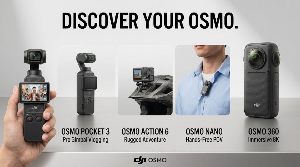 Best DJI Osmo Cameras for Creators