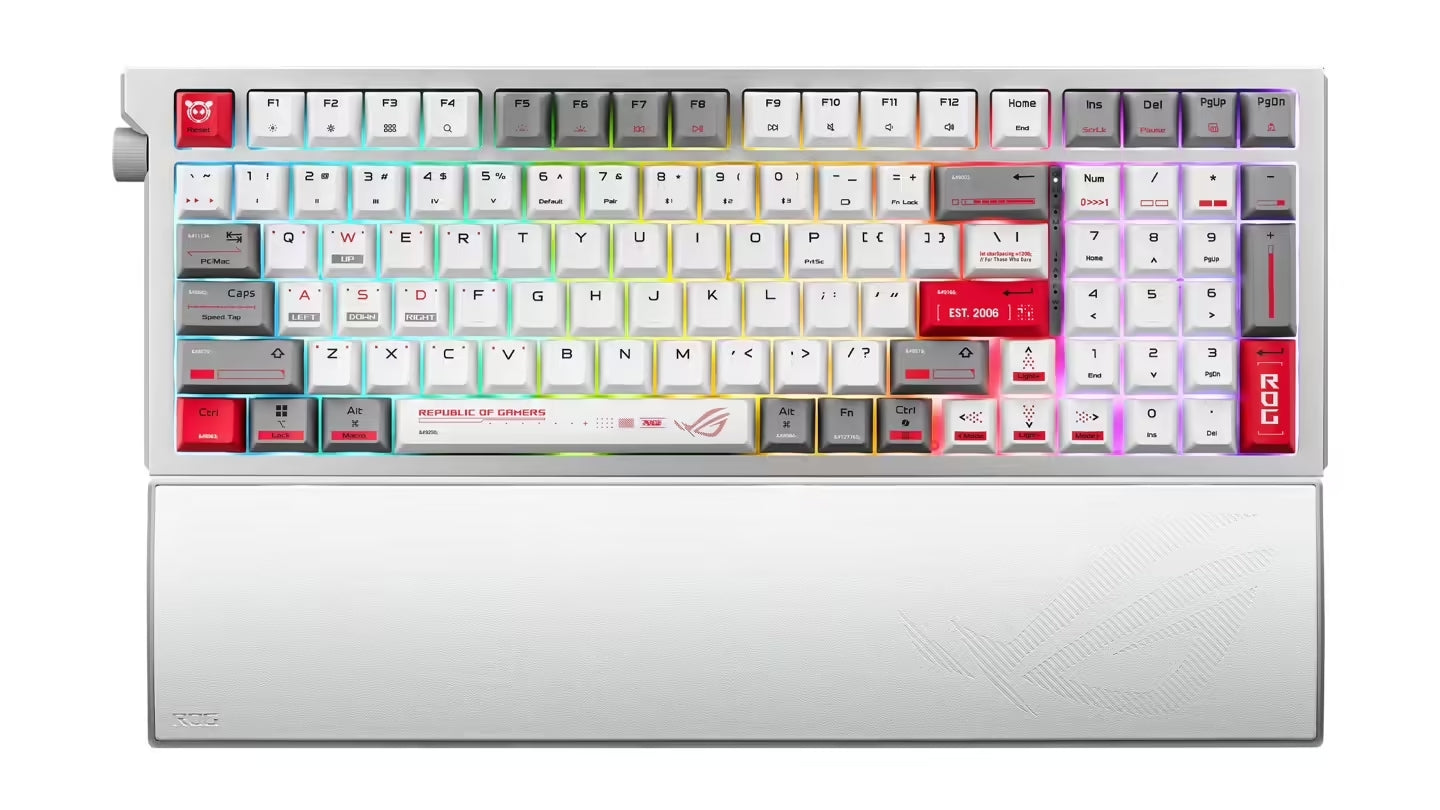 ASUS ROG Strix Morph 96 X Wireless Brings a More Polished Take on the 96% Gaming Keyboard