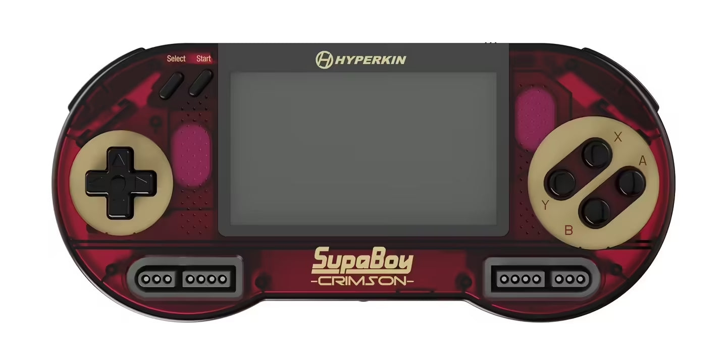 Hyperkin SupaBoy Gets New Crimson and Prime Colorways