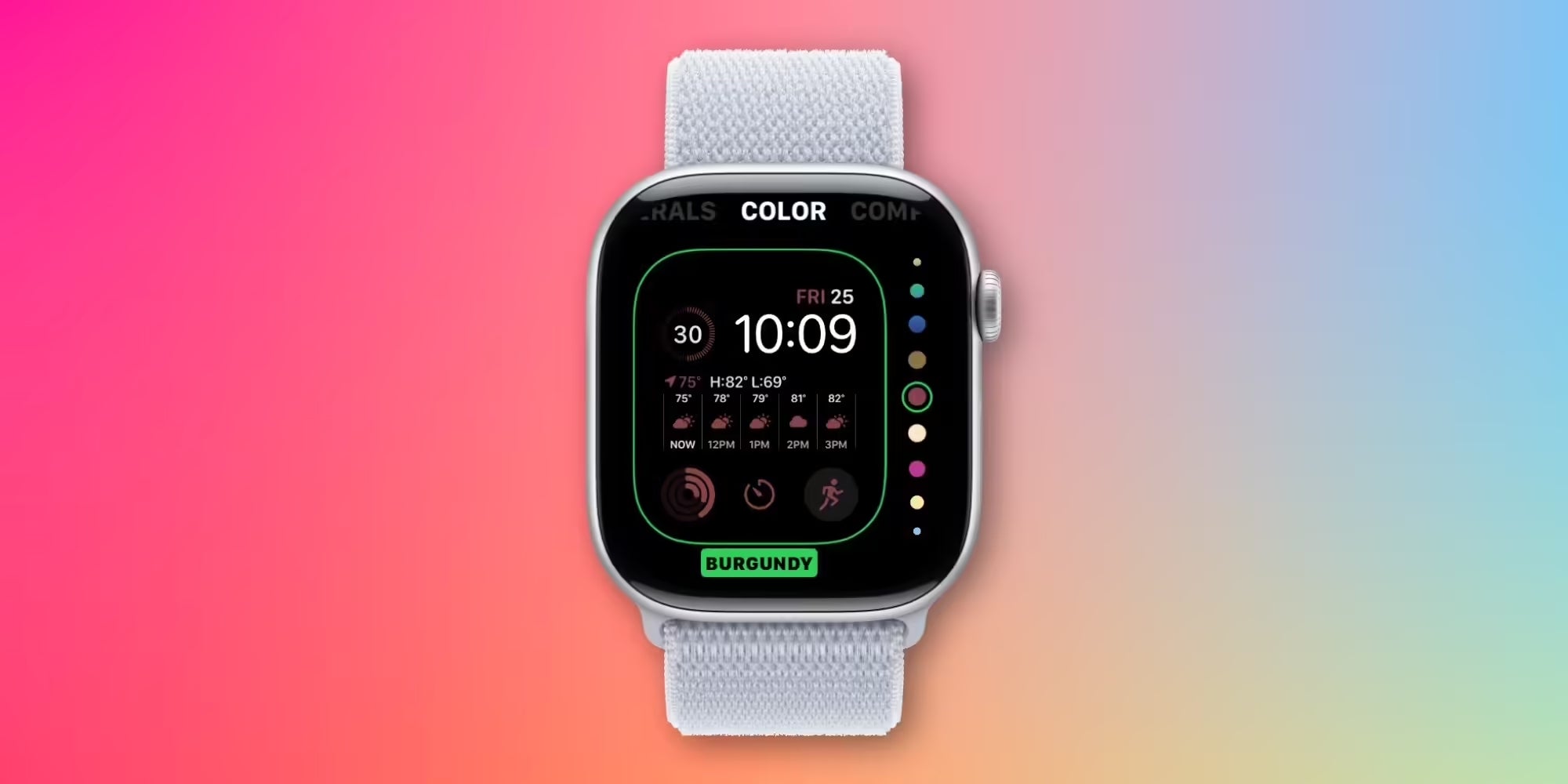 Apple watchOS 27 Expands Modular Watch Face Colors 