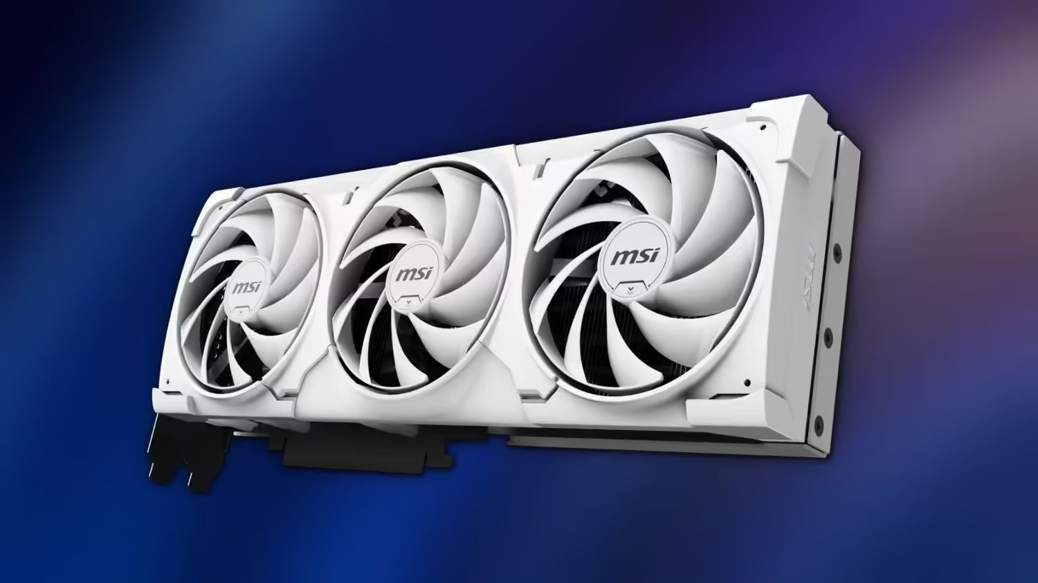 MSI White RTX 5070 Ti Ventus 3X