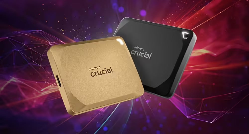 Go for Gold: Crucial Unveils a Premium Gold Variant of the X10 Pro Portable SSD