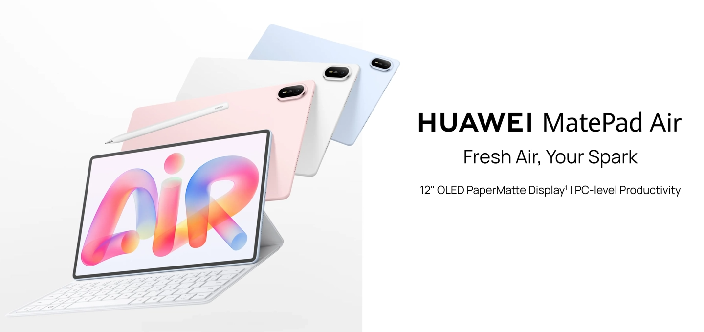Huawei Unveils the MatePad Air (2026) Globally with OLED PaperMatte Display and Kirin T93C Chip