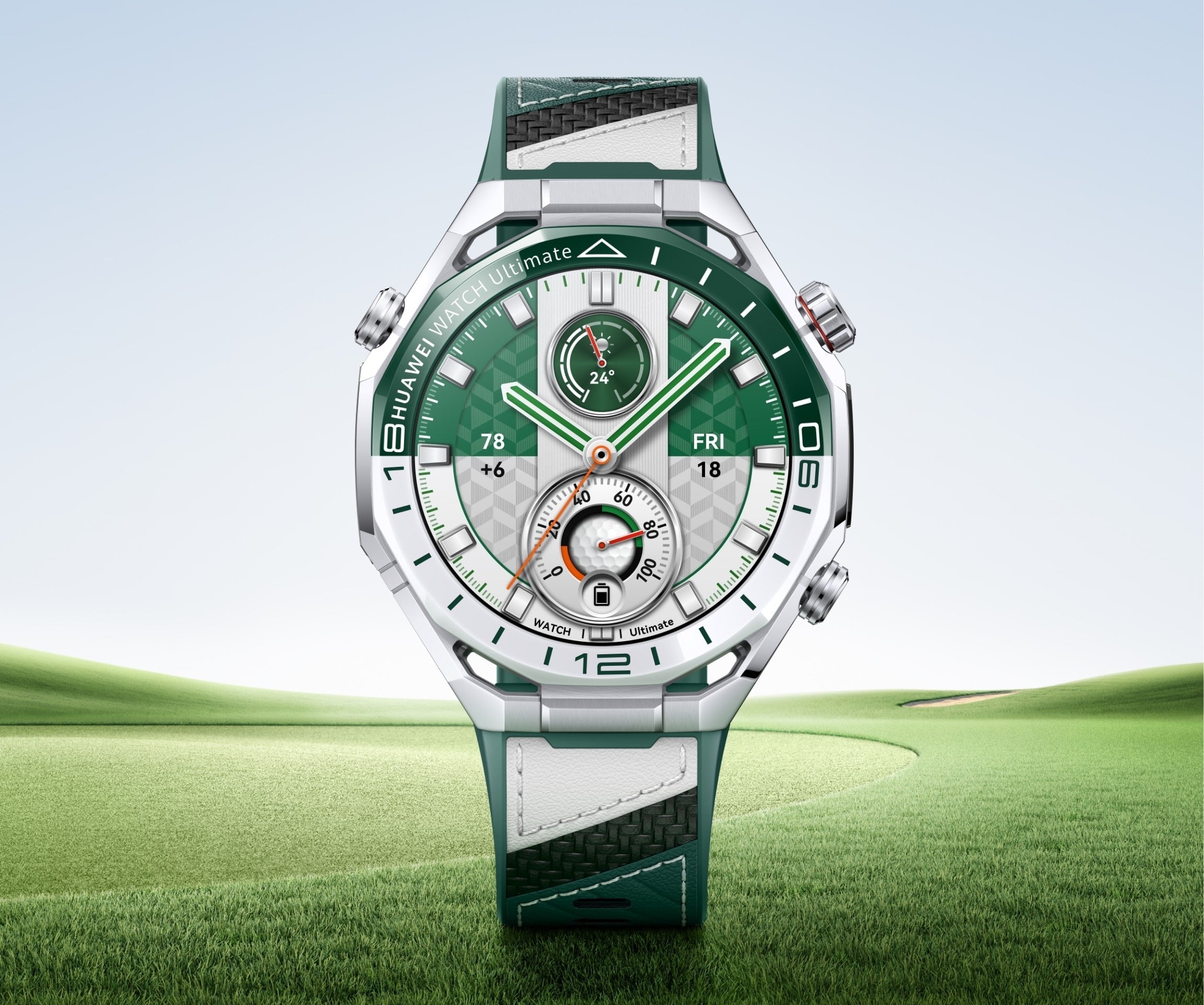 Huawei WATCH Ultimate 2 'Wilderness Green' Launches with Advanced Satellite and Sonar Tech