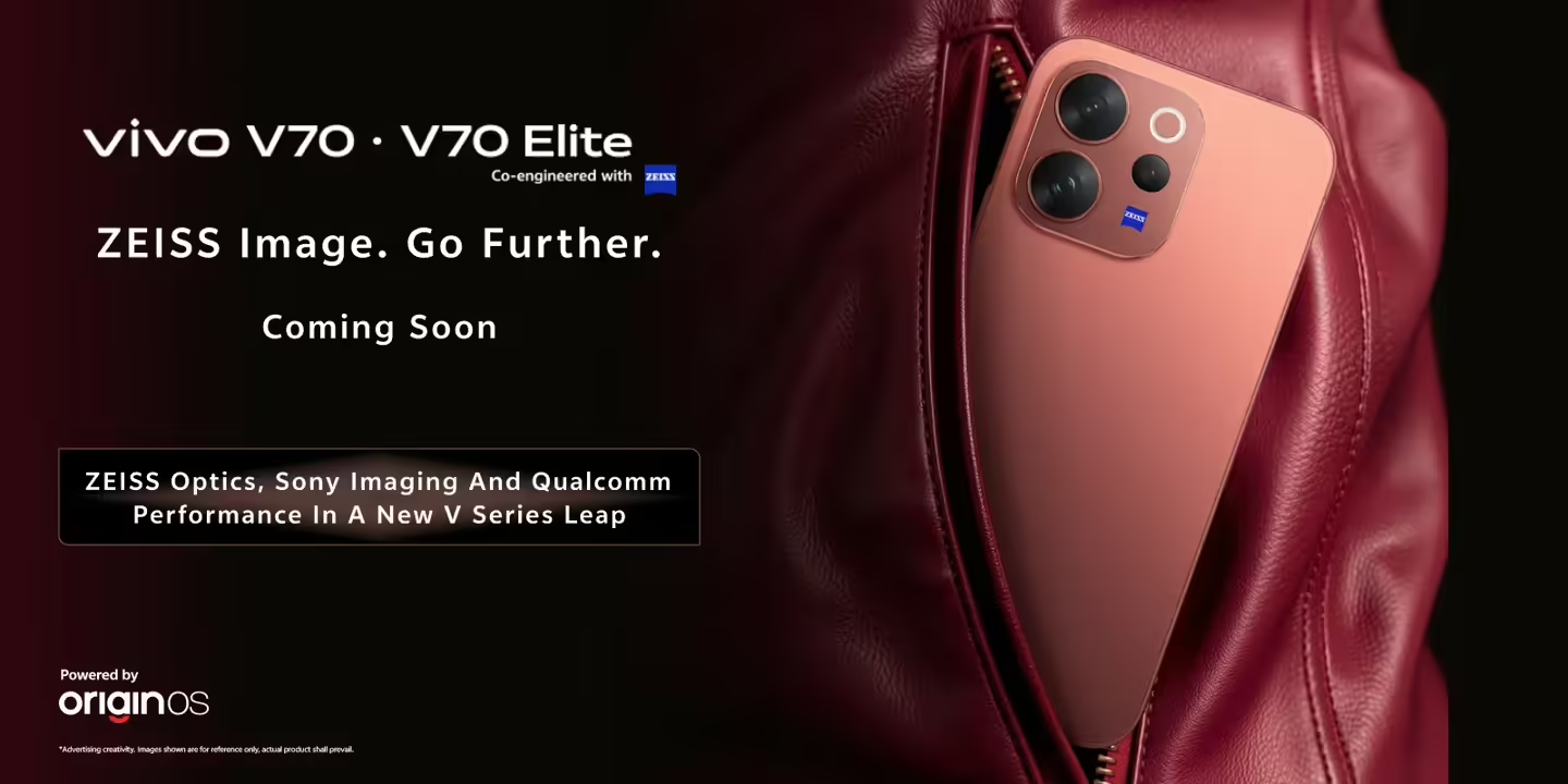 Vivo V70 and V70 Elite Teased: Snapdragon 8s Gen 3, Zeiss Triple Cameras, and More