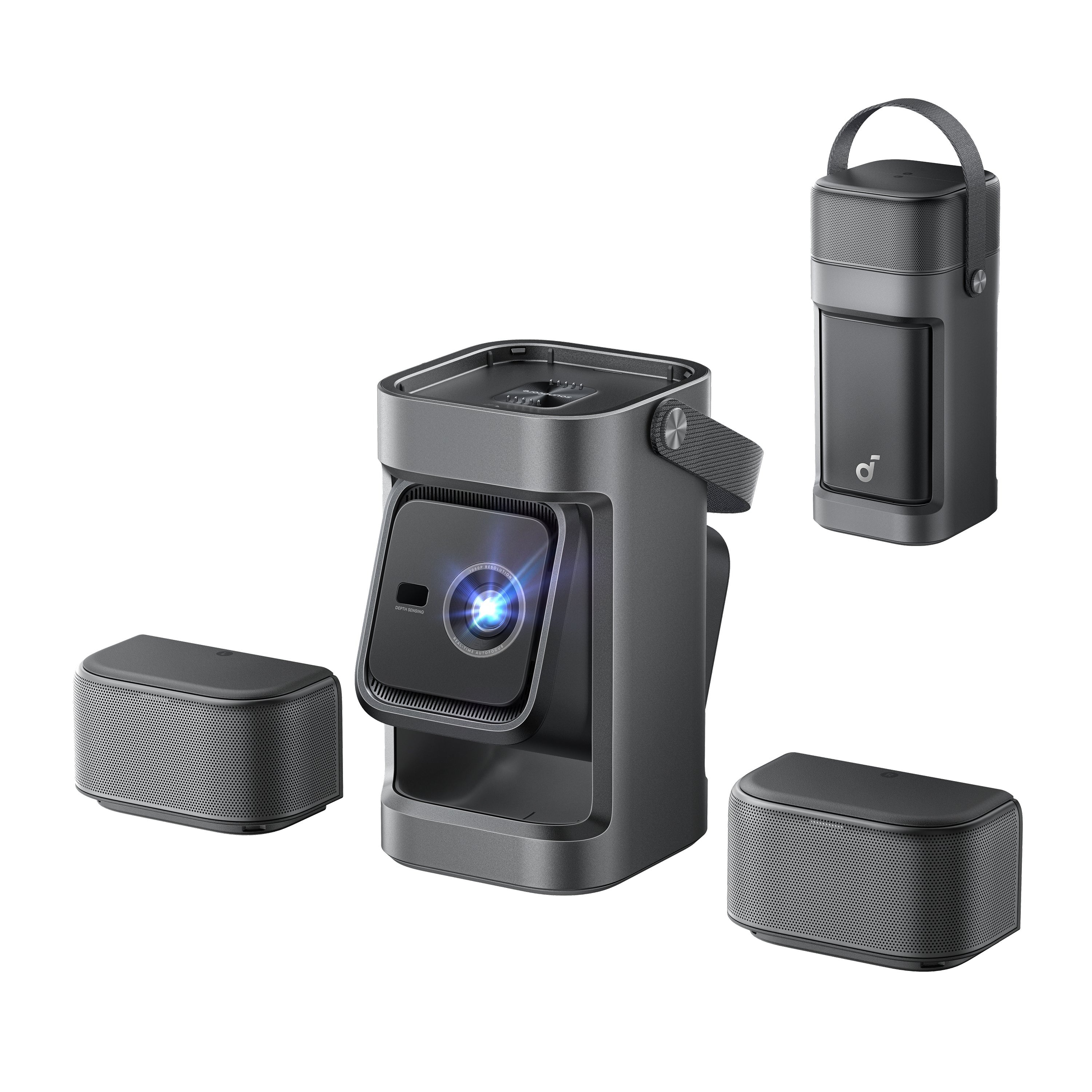 Anker's Soundcore Unveils the Nebula P1: The World's First Portable Projector with Detachable Speakers