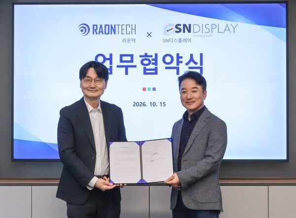 RAONTECH Micro-LED tackles full color on sub-4um displays