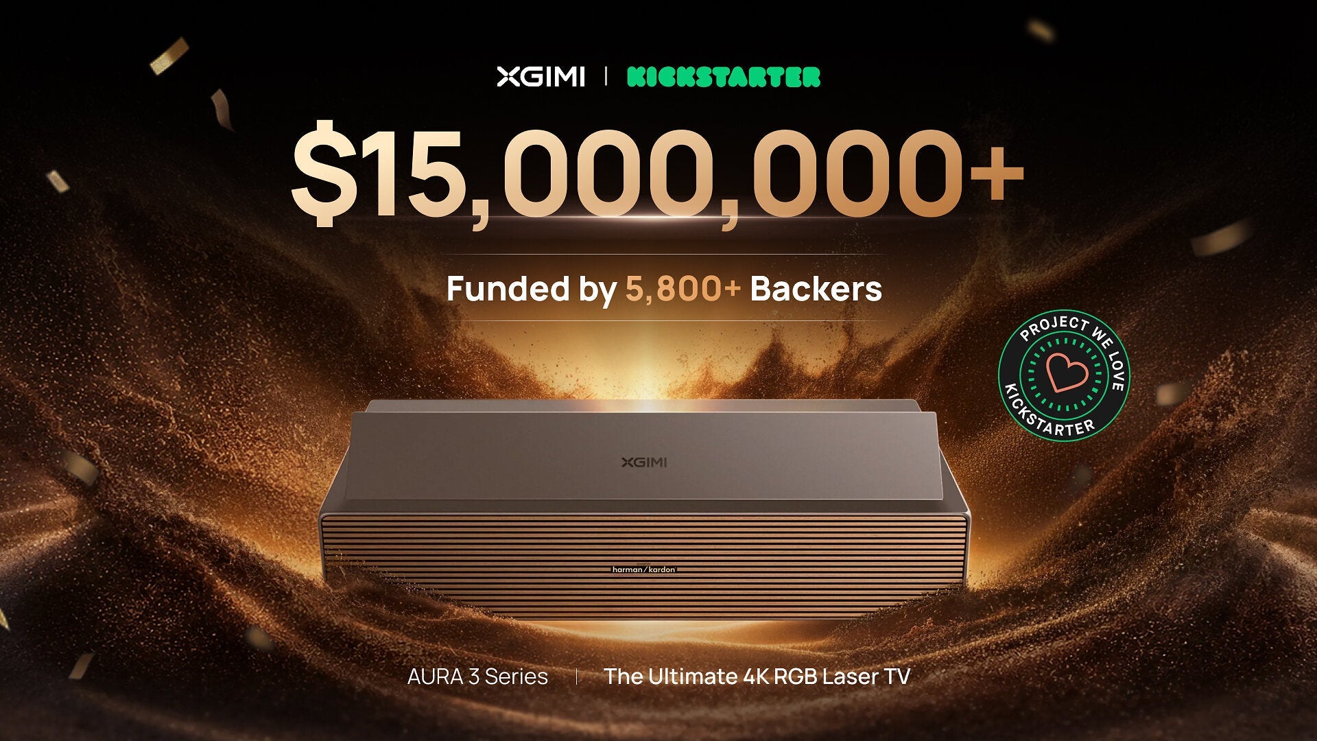 XGIMI AURA 3 Series 4K 120Hz Laser TV Debuts at $2,199