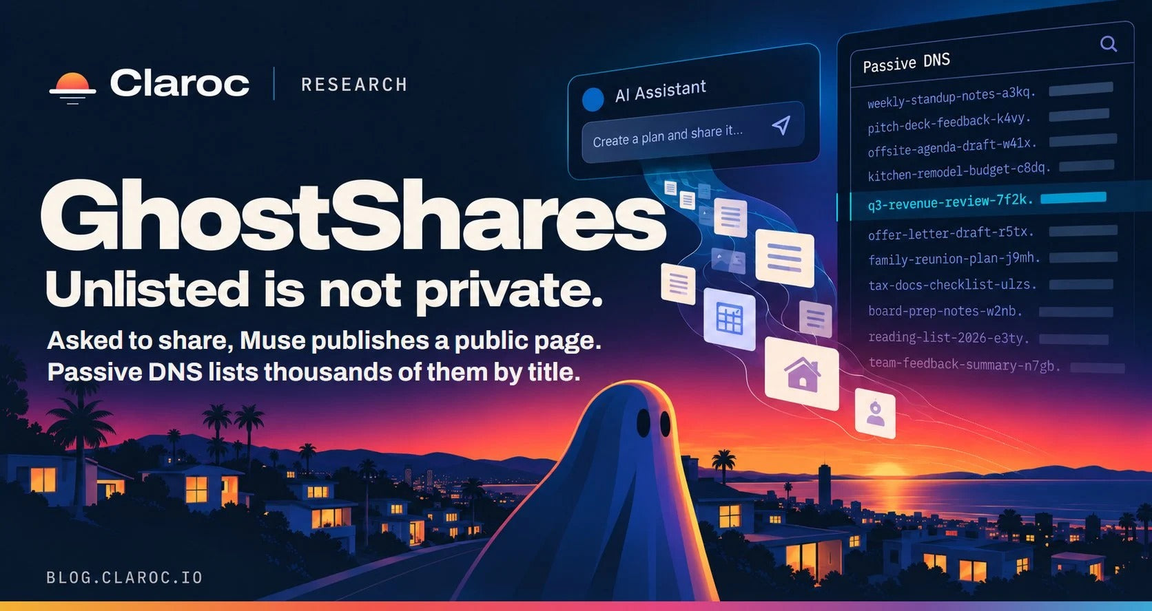 Meta Muse AI chat links leak 6,800 logs via passive DNS