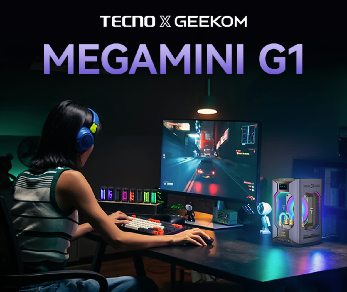 Introducing the GEEKOM MEGAMINI G1: A Compact Powerhouse Redefining Gaming PCs