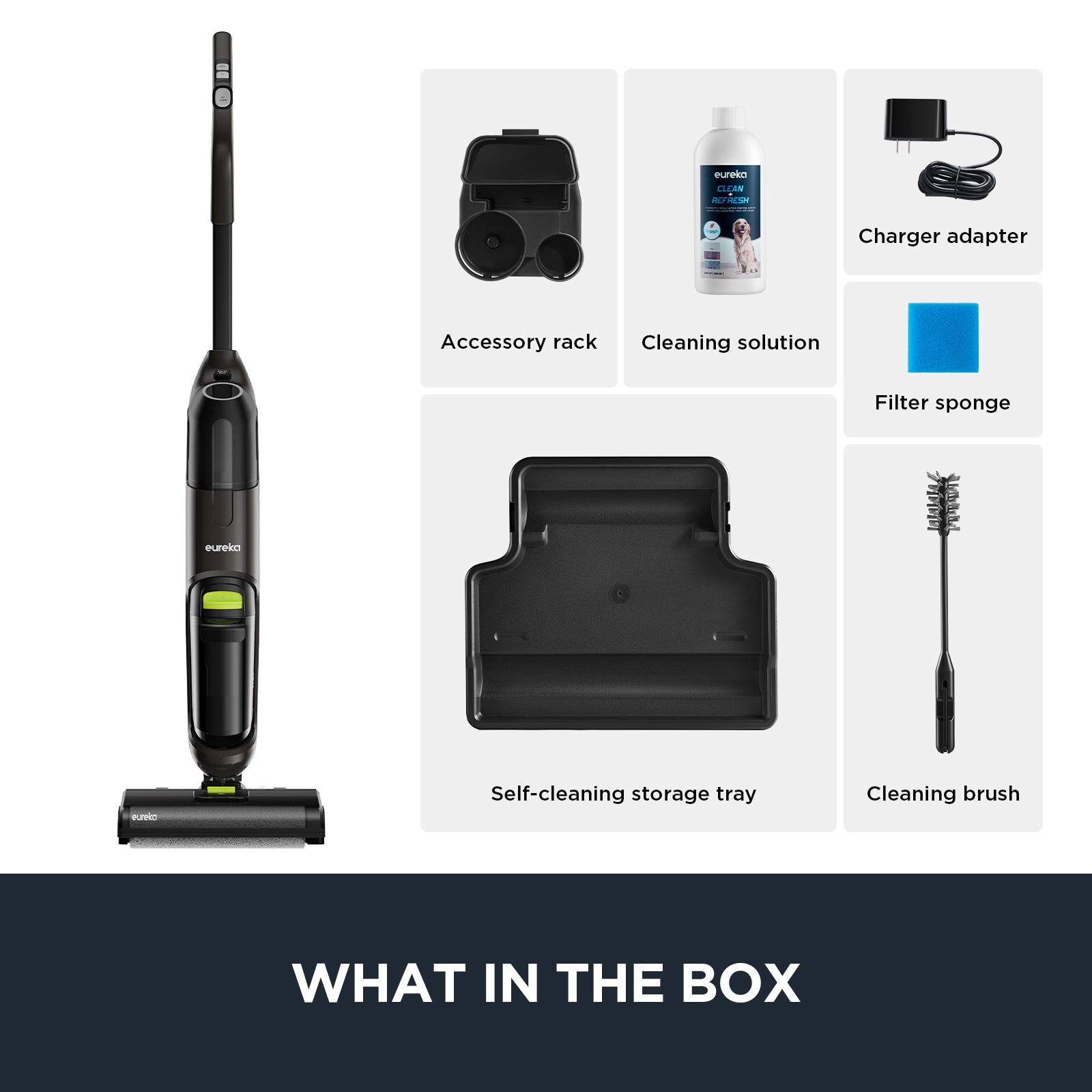 Eureka NEW400 Cordless Wet Dry Vacuum AllinOne Mop Free Heyup