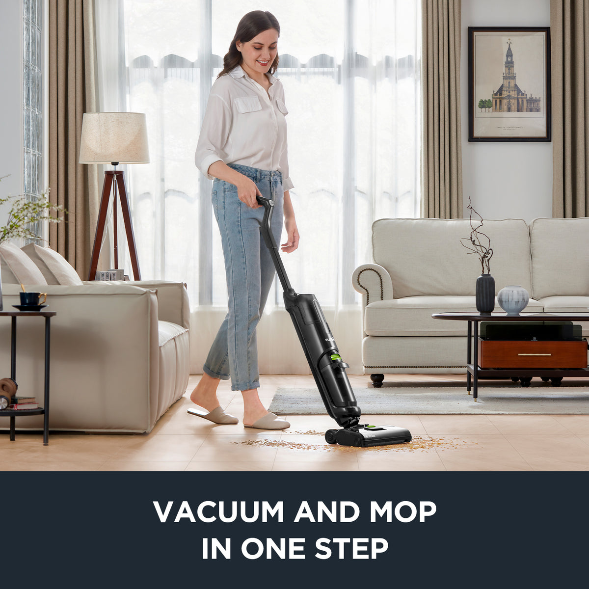 Eureka NEW400 Cordless Wet Dry Vacuum All-in-One Mop | Free Heyup ...