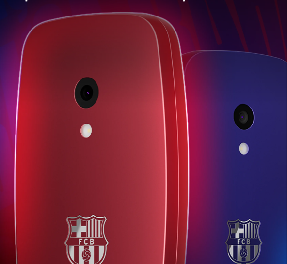 HMD Barça 3210 Phone with FC Barcelona