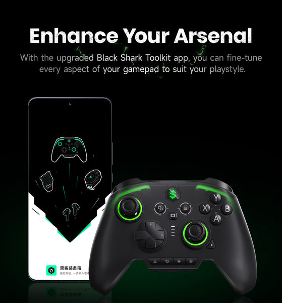 BlackShark Green Ghost Gamepad