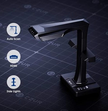 CZUR ET MAX- The Unprecedented Professional Book Scanner