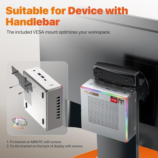 PELADN HA-4 Mini PC AMD Ryzen 7735HS