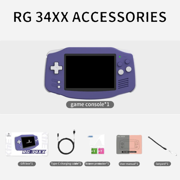 ANBERNIC RG34XX Gaming Console