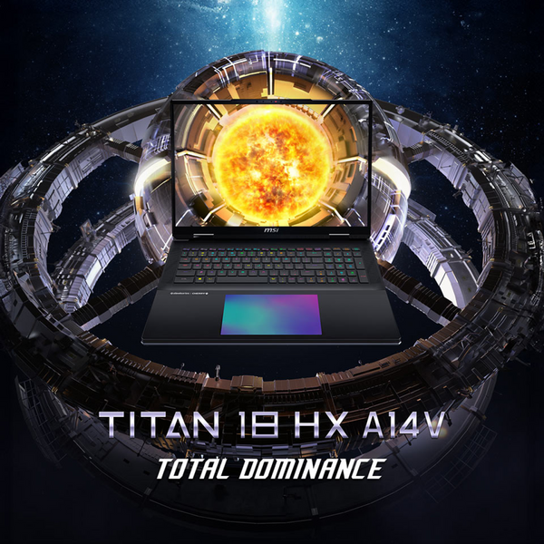 MSI Titan18 gaming laptop