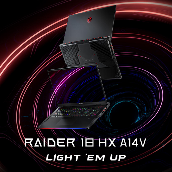 MSI Raider 18 gaming laptop