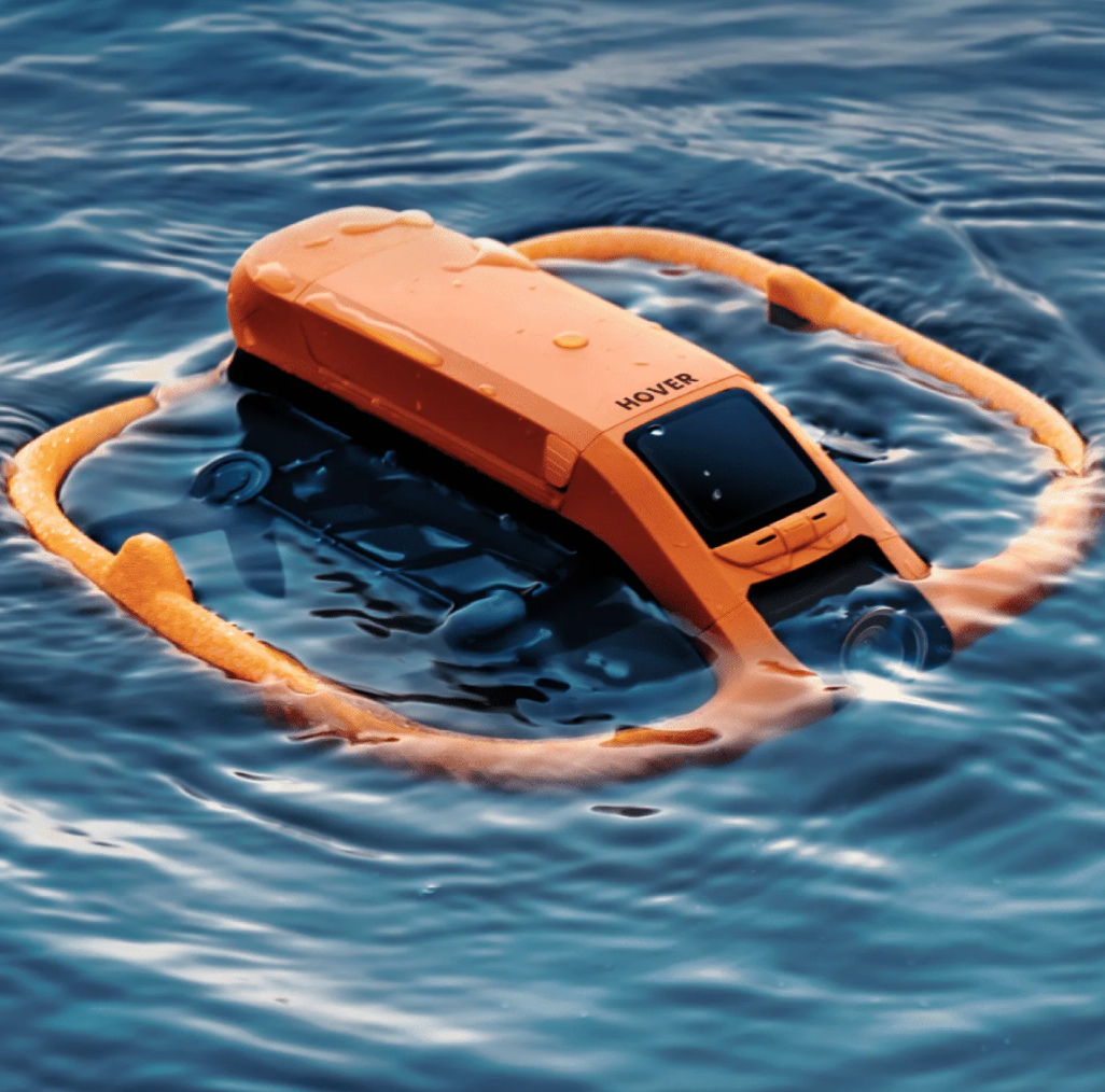 Floow Camera Heyup | HOVERAir AQUA - The First Water-Born Self-Flying Camera - Heyup