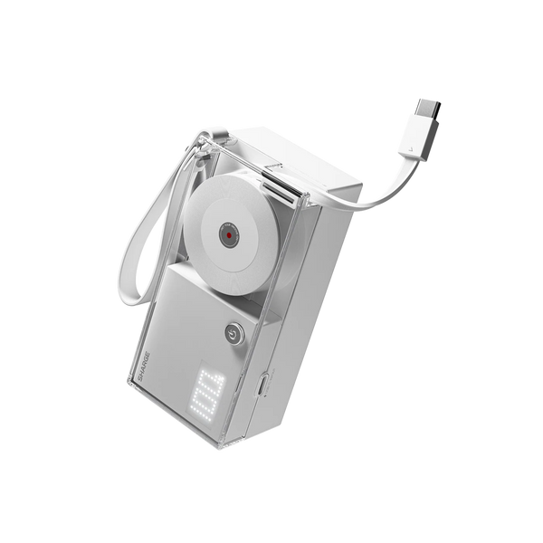 SHARGE Retractable 3-in-1 Power Bank
