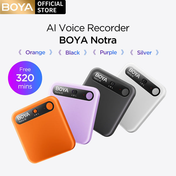 BOYA Notra: Ultra-Compact AI Notetaker